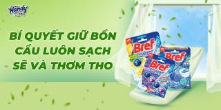  Chia sẻ kinh nghiệm: Bí quyết giữ bồn cầu luôn sạch sẽ và thơm tho