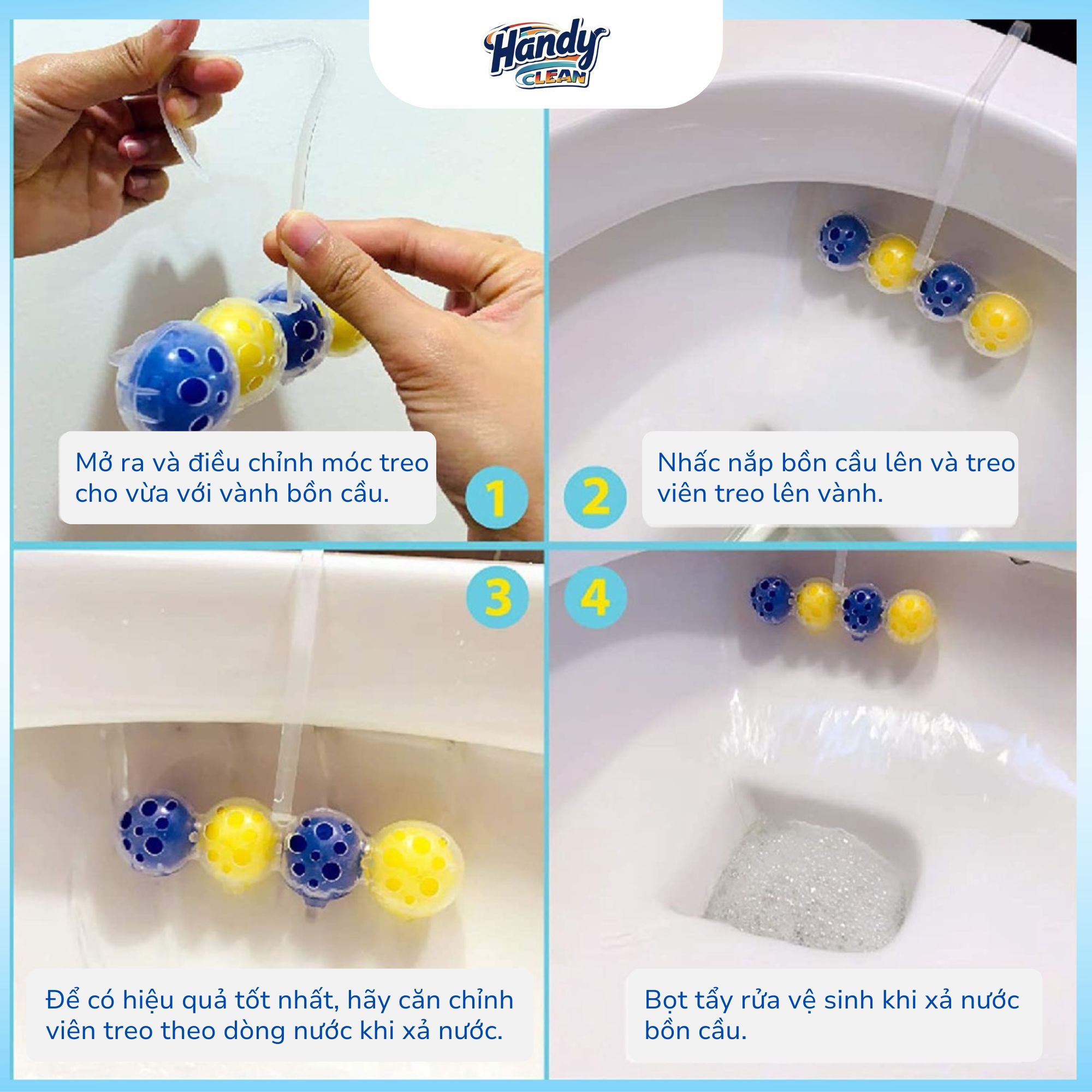 viên treo bồn cầu Bref 